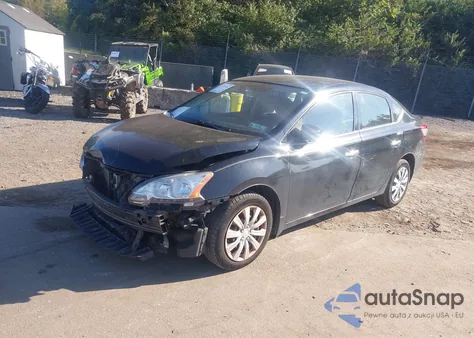2015 Nissan Sentra Sv from USA, damaged, VIN 3N1AB7AP1FY226701